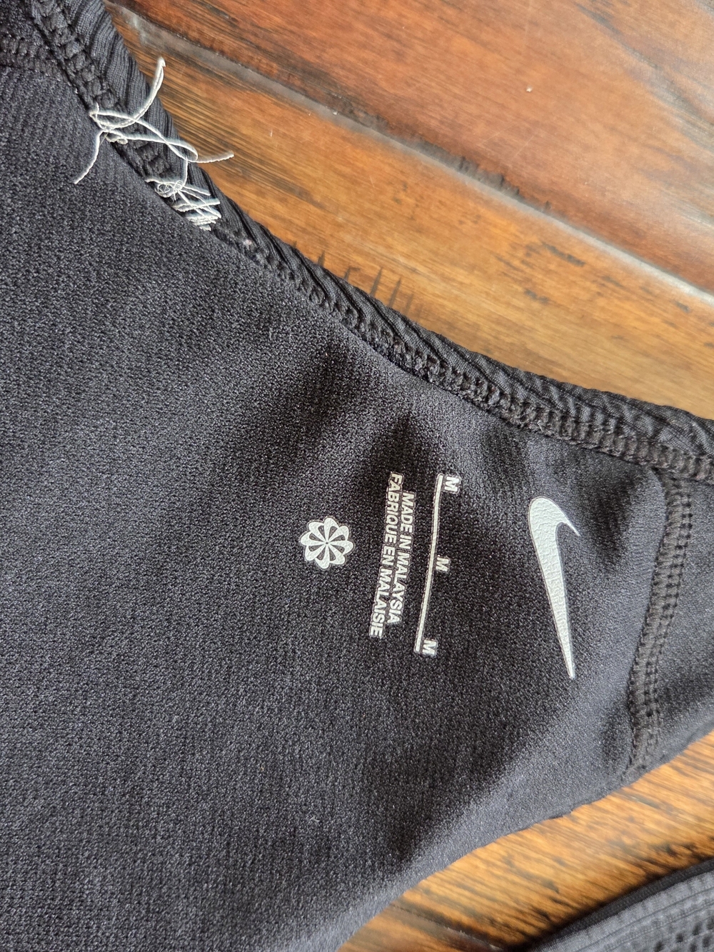 Nike Black One-piece Swimsuit Cross Back Size M - Picture 13 of 15